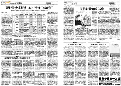 南方农村报新闻:东莞欲增13家小贷公司-2010年